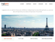 Tablet Screenshot of legipass.com
